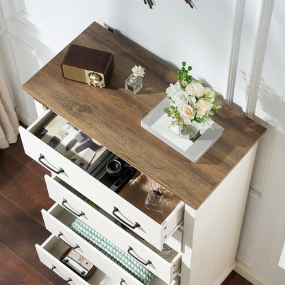 Quin 5-Drawers Dresser Antique White