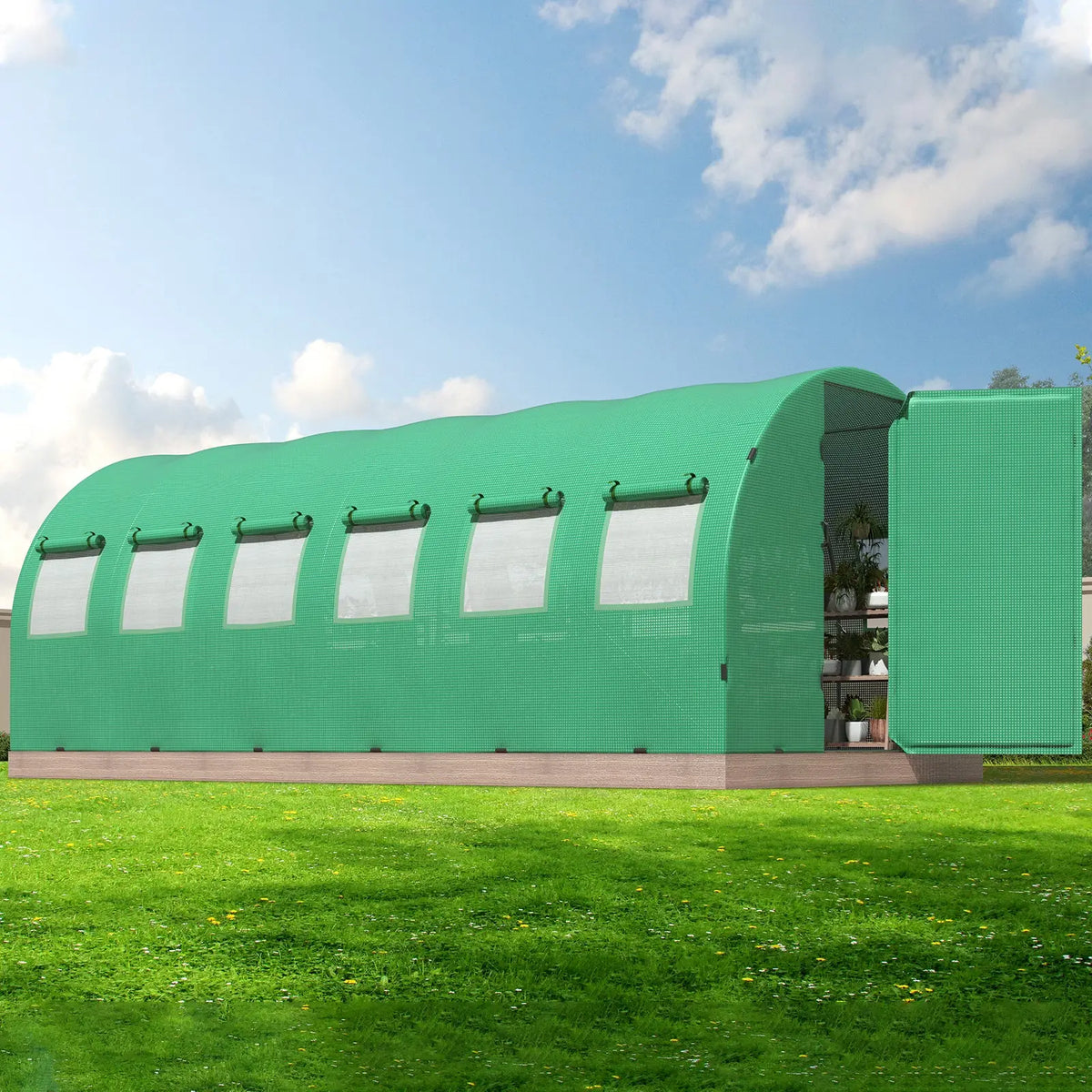 Everglade High Tunnel Greenhouse -20x10x7FT