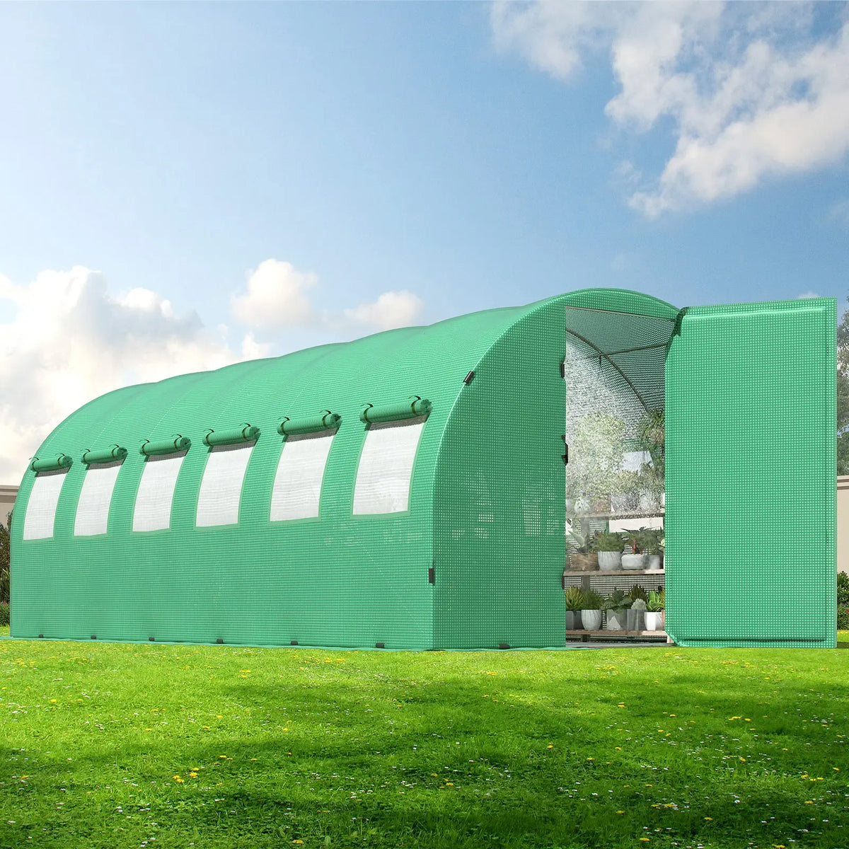 Everglade High Tunnel Greenhouse -20x10x7FT