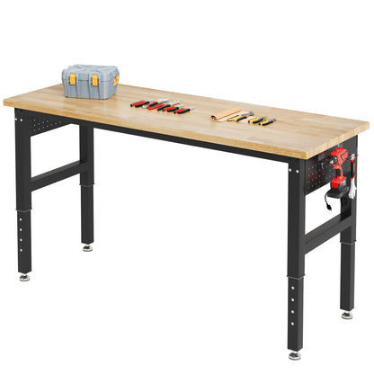 Plank 60-Inch Adjustable Heavy-Duty Workbench