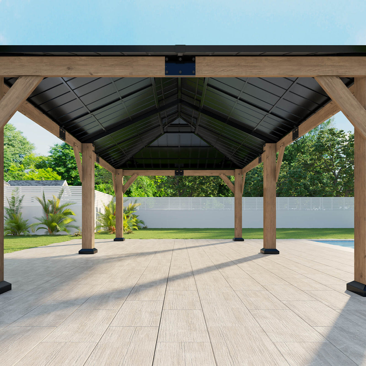 Noah Outdoor Gazebo 12 x 20 ft