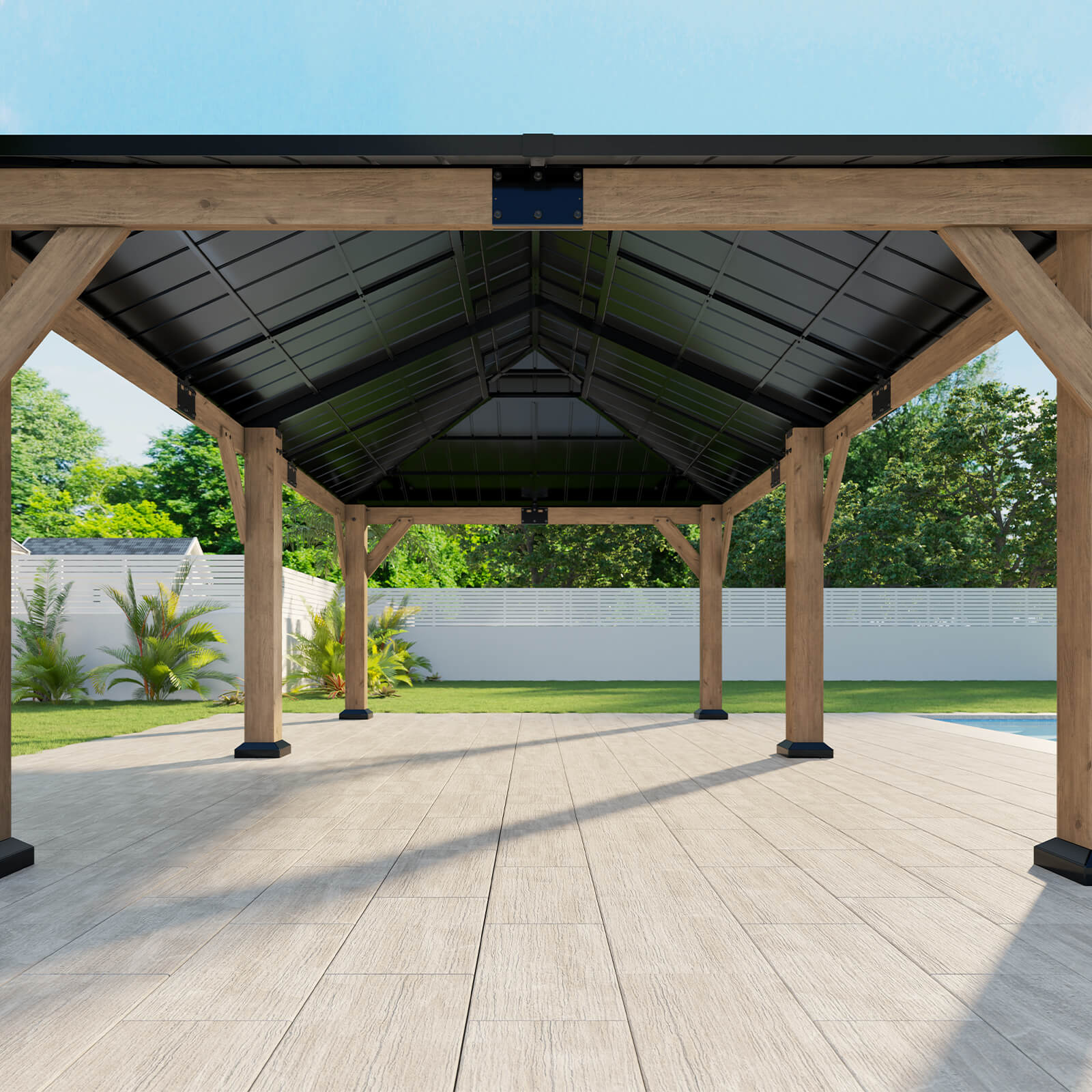 Noah Outdoor Gazebo 12 x 20 ft