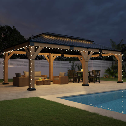 Noah Outdoor Gazebo 12 x 20 ft