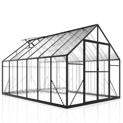 Verda Polycarbonate Greenhouse - 7.7x11.4x7.0 FT