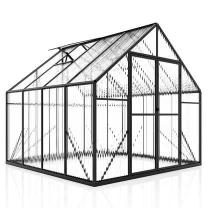 Verda Polycarbonate Greenhouse - 7.7x7.7x7.0 FT