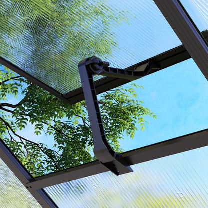 Verda Polycarbonate Greenhouse - 7.7x9.2x7.0 FT