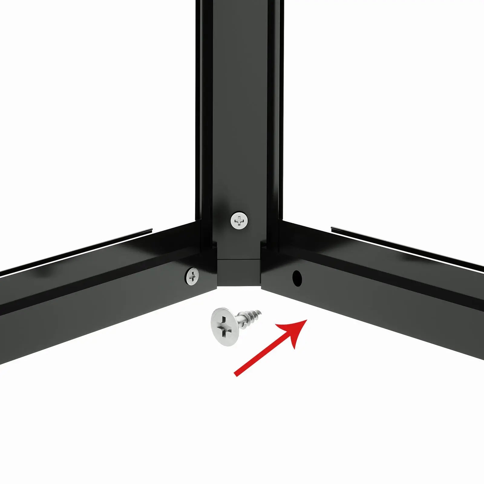 6mm PC Panels+Clear Unbroken PC Panels / Black