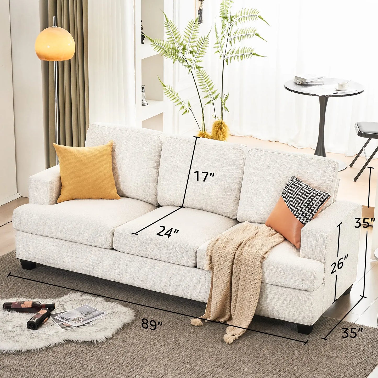 Beige Chenille