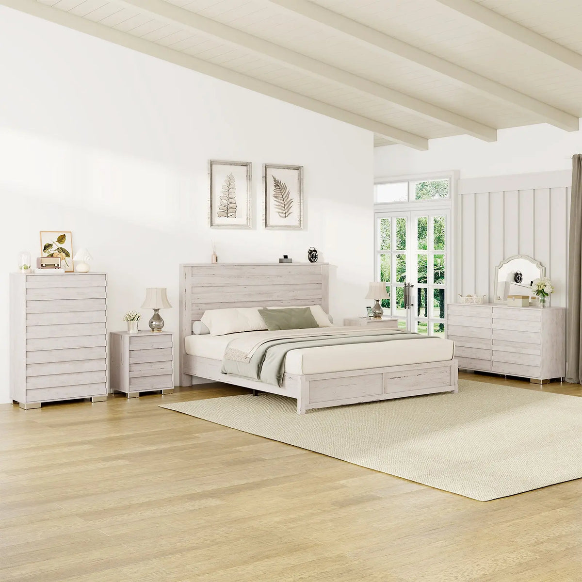 Distressed White