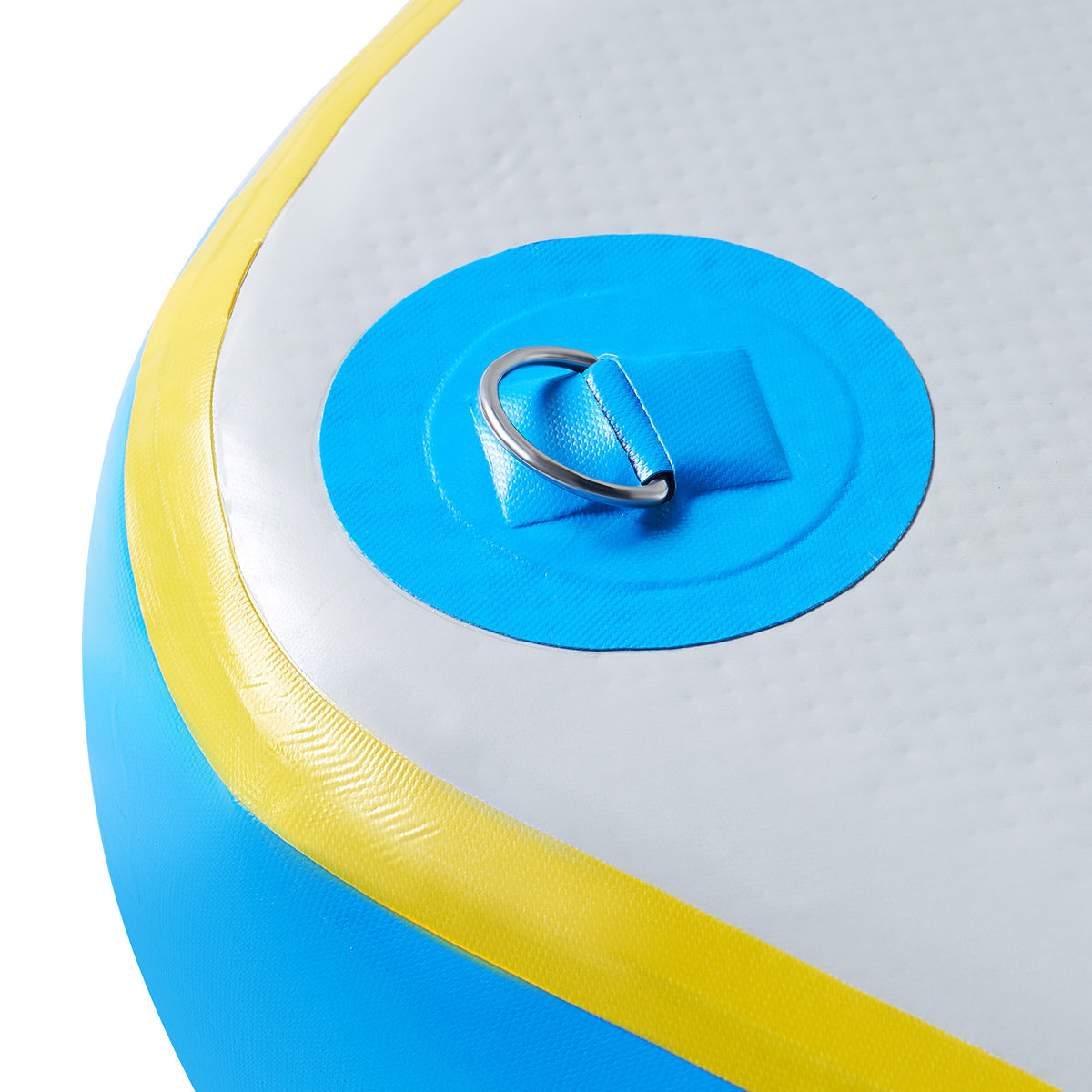 Ploov Inflatable Floating Dock - Regular / 6x6 FT / Blue & White