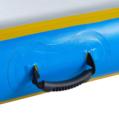 Ploov Inflatable Floating Dock - Regular / 6x6 FT / Blue & White