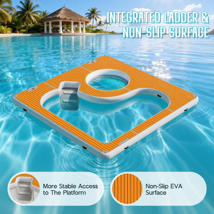 Prep Inflatable Sea Pool Platform -13x13FT