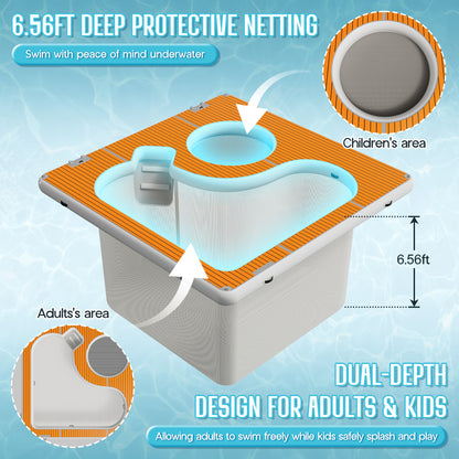 Prep Inflatable Sea Pool Platform -13x13FT