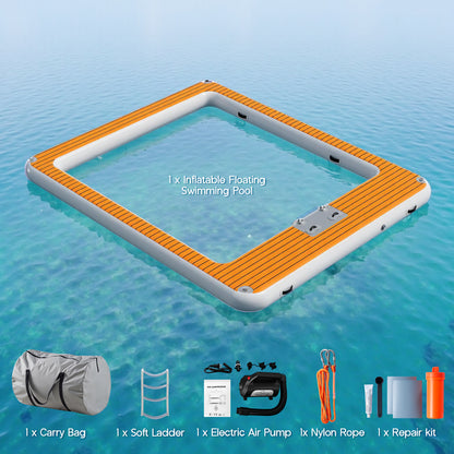 Prep Inflatable Sea Pool Platform -10x12FT