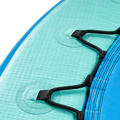 Nixie Inflatable Water Hammock-8*8FT / Circle / Green+Blue