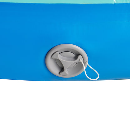 Nixie Inflatable Water Hammock-8*8FT / Circle / Green+Blue