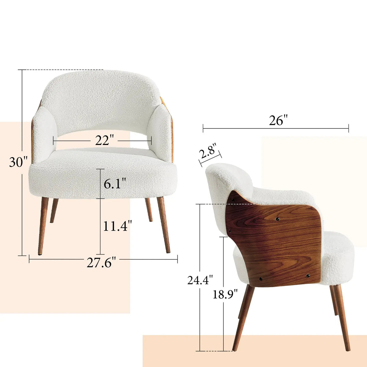 Accent Chair *1 / White