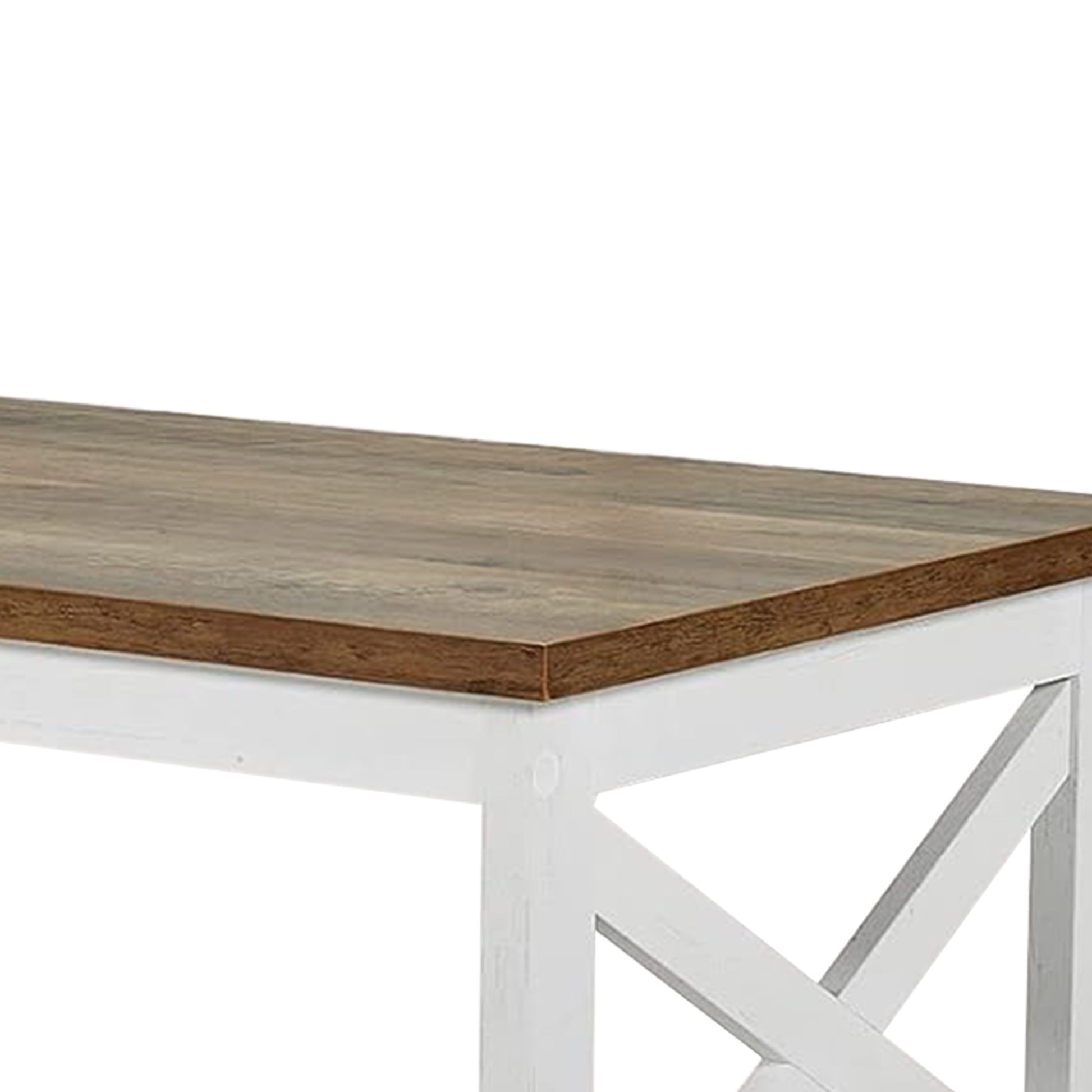 4-Piece Living Room Table Set -White