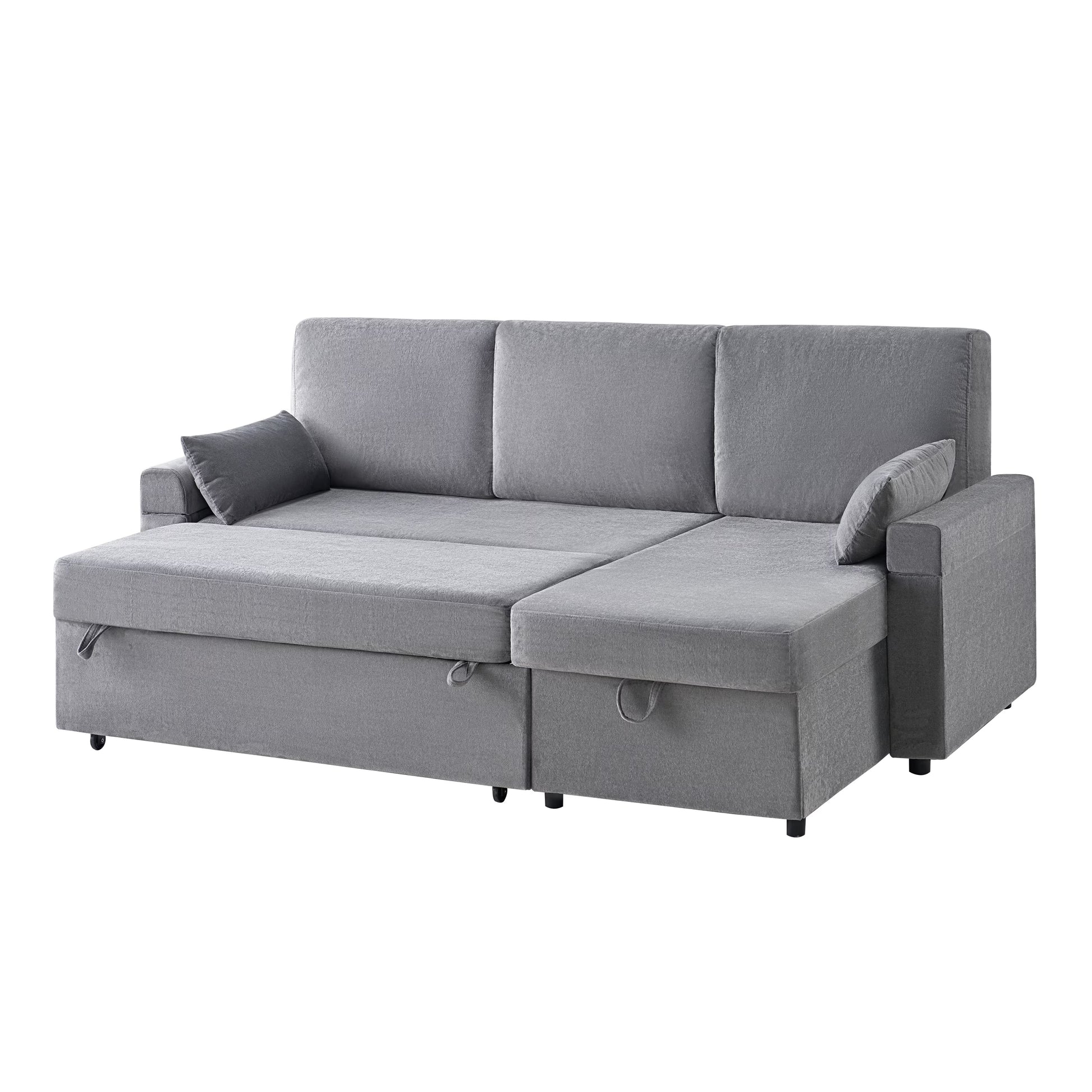 Flush Sectional Sofa Amerlife Grey
