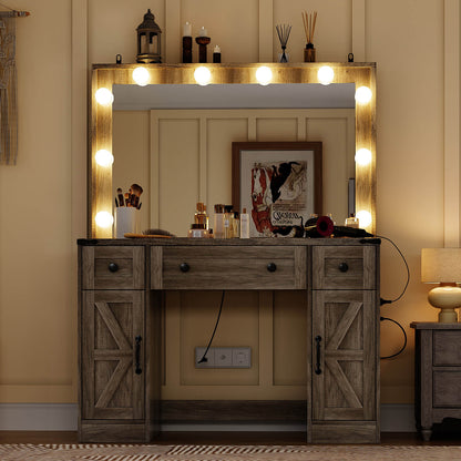 Ciren 43" Makeup Vanity Amerlife