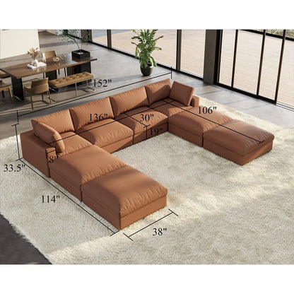 8 Seats Sleeper / Brown