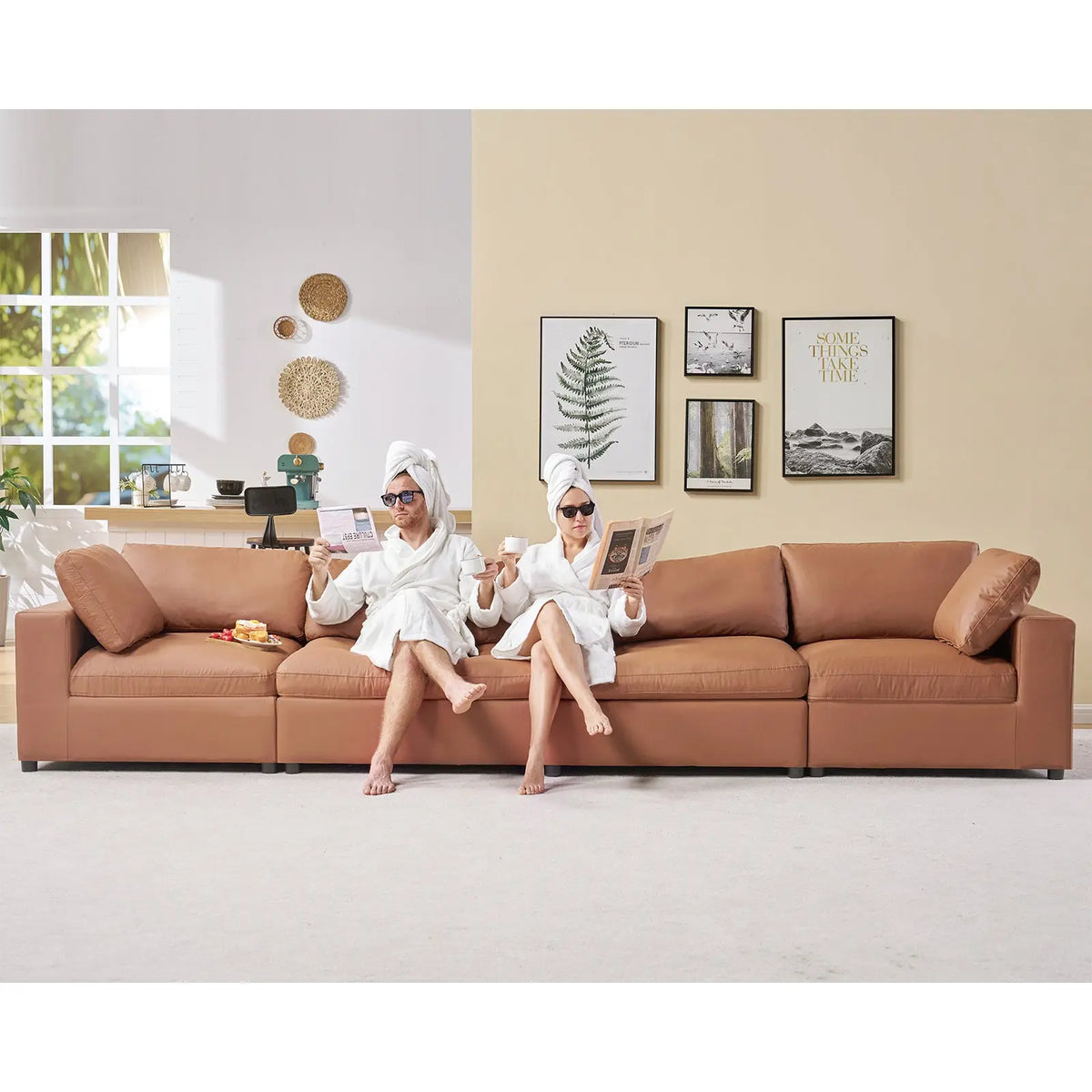 4 Seats / Brown