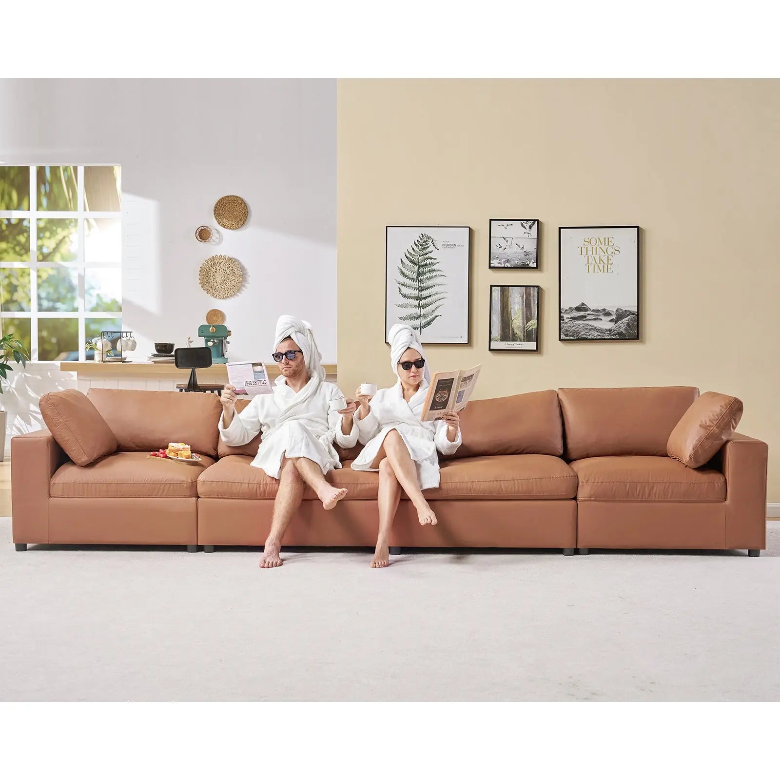 4 Seats / Brown