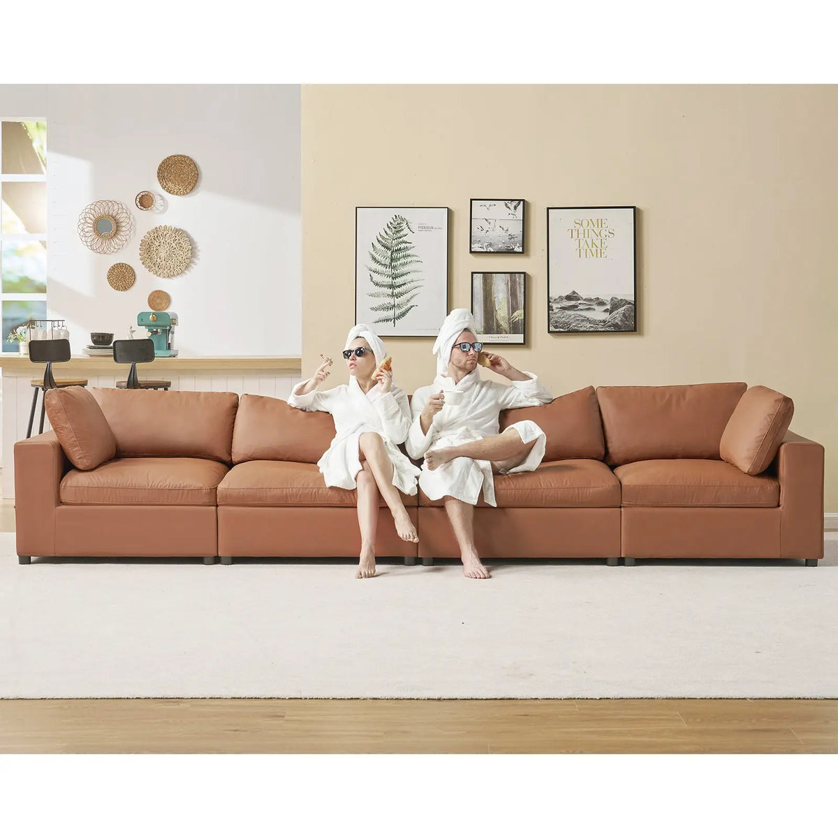 4 Seats / Brown
