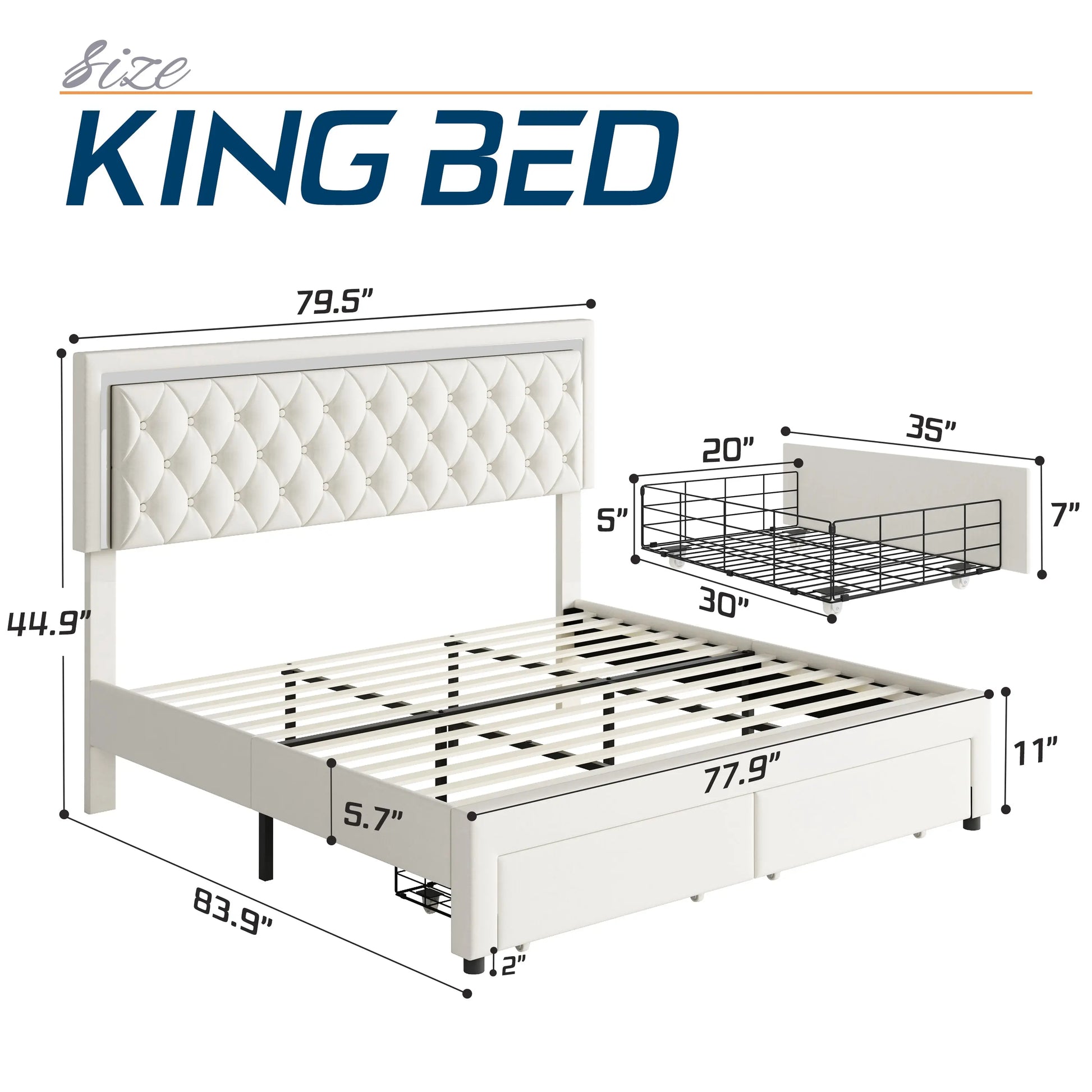 BUB012 Montgomery Pure White