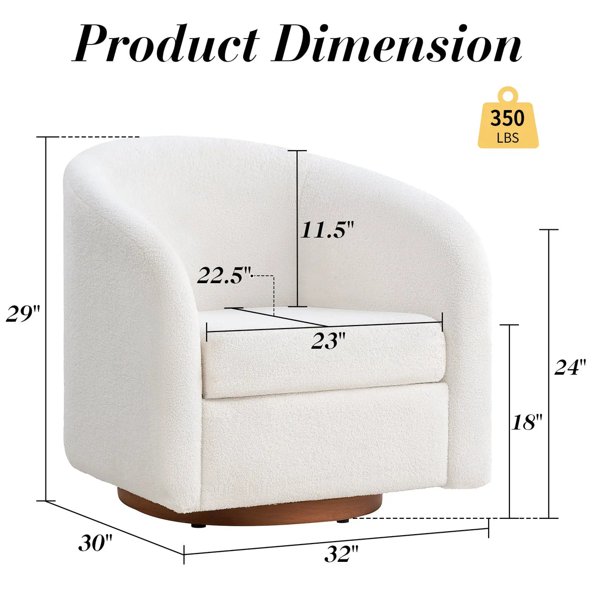 SSC020 Accent Chair White