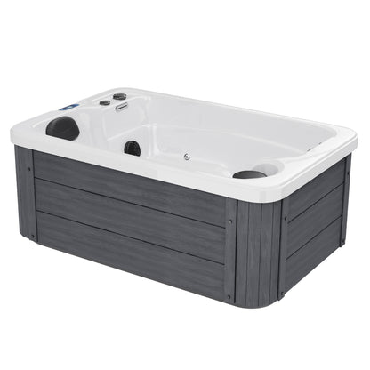 Amerlife Plug & Play Outdoor Hot Tub-2-Person 