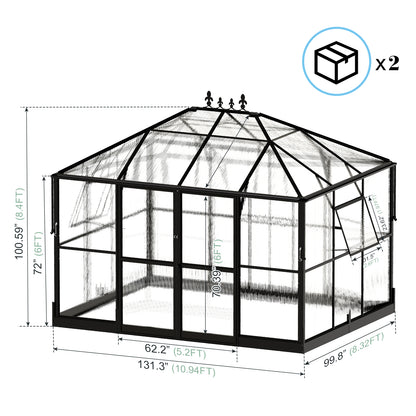 10.9*8.3FT Non-Transparent