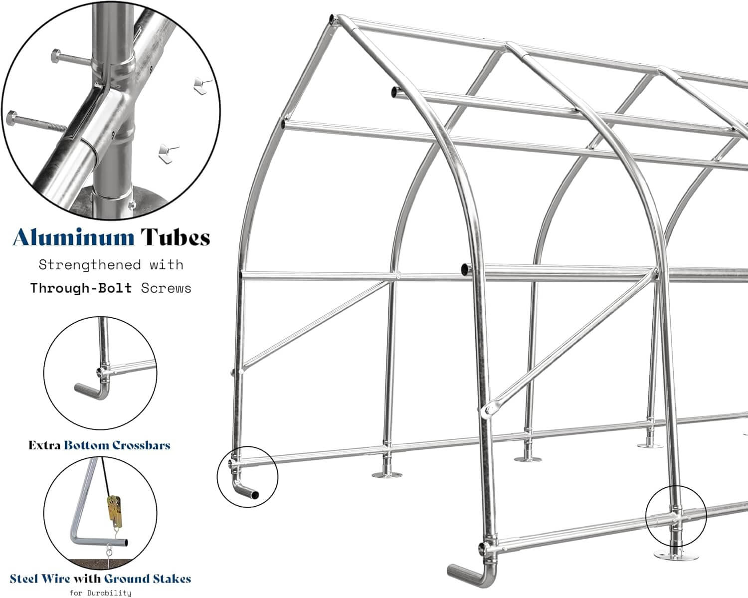 Castrel Portable Carport Shed