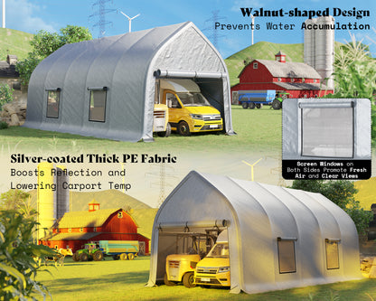 Castrel Portable Carport Shed