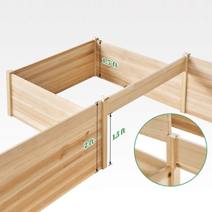 Marigold H-Shaped Raised Bed - Amerlife