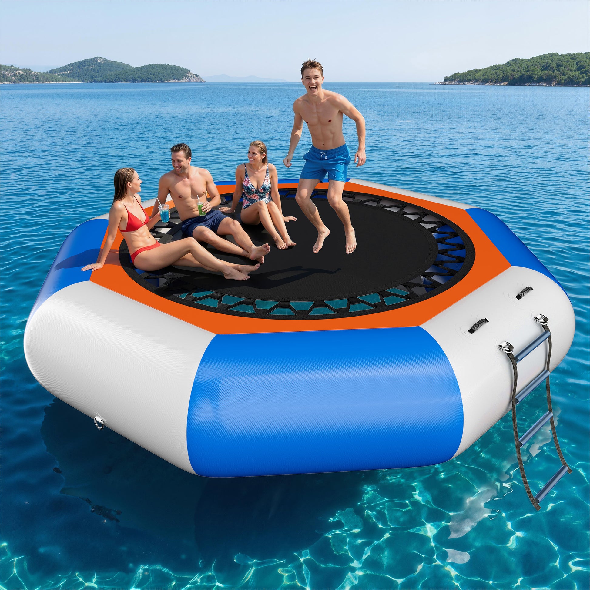 Inflatable Water Trampoline 10FT