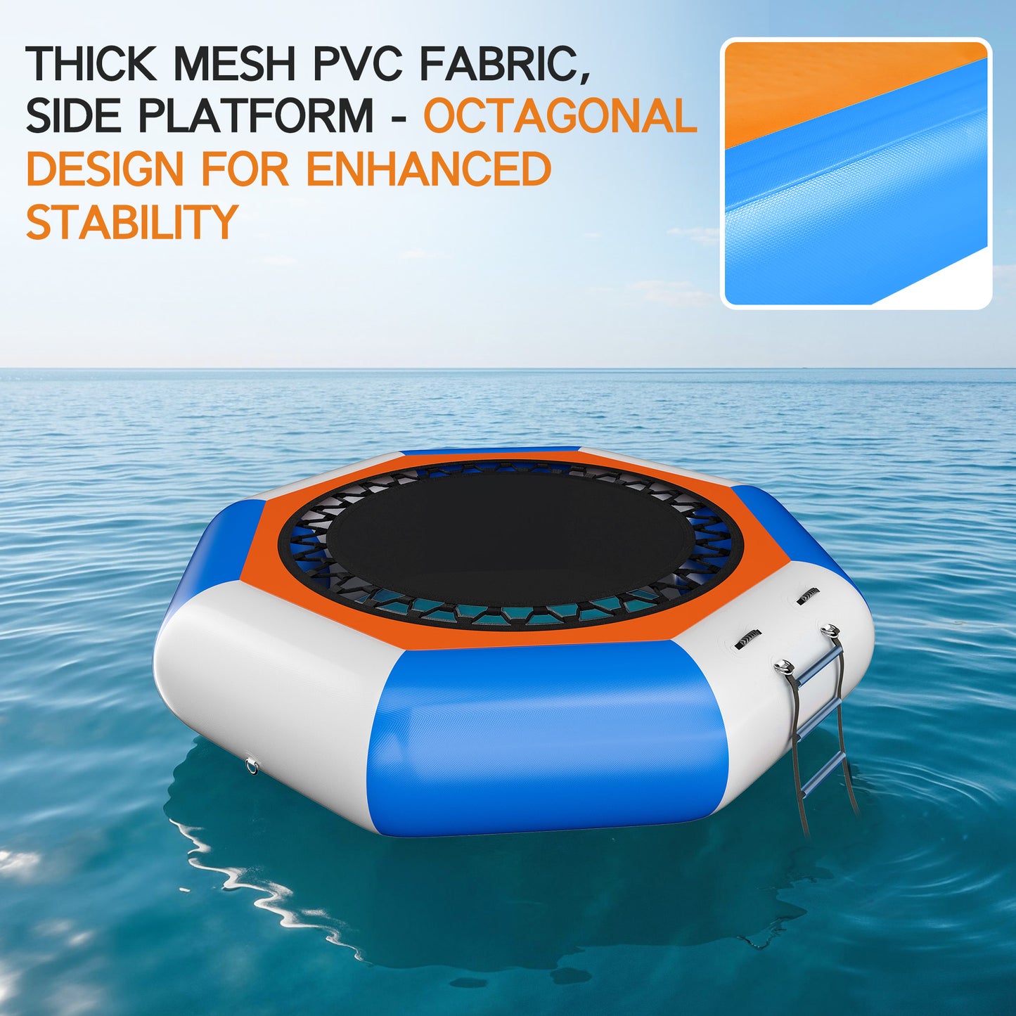 Inflatable Water Trampoline 10FT