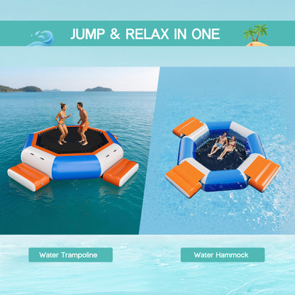 Inflatable Water Trampoline 15FT