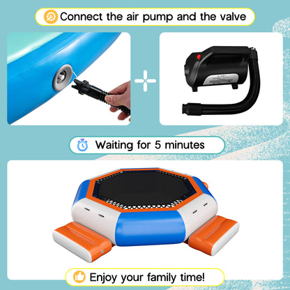 Inflatable Water Trampoline 15FT