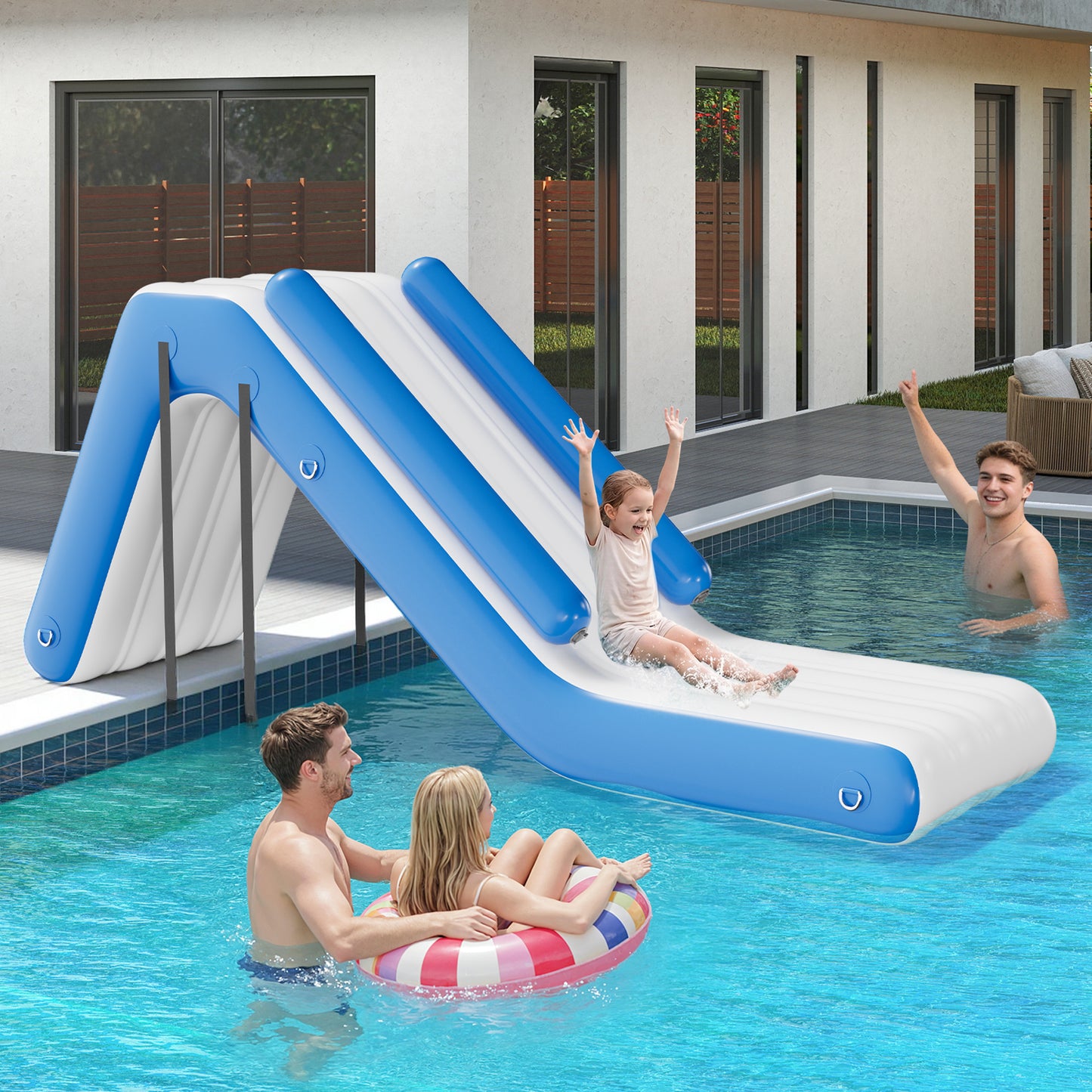 Inflatable Floating Water Slide - 10FT