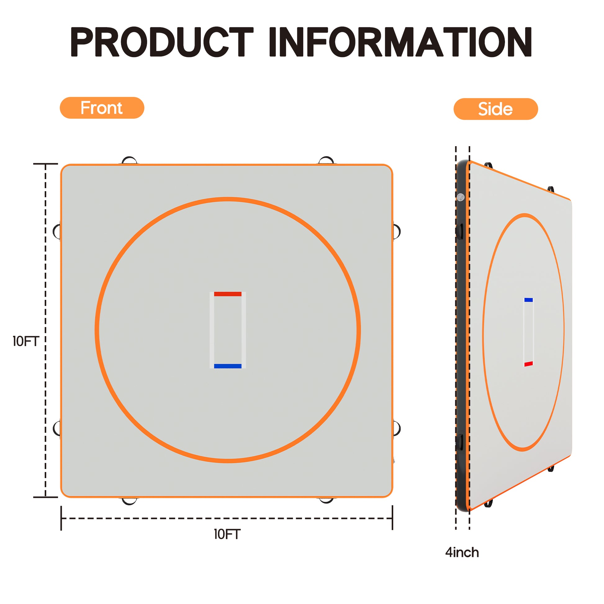 Waterproof Inflatable Wrestling Mat-10x10 FT