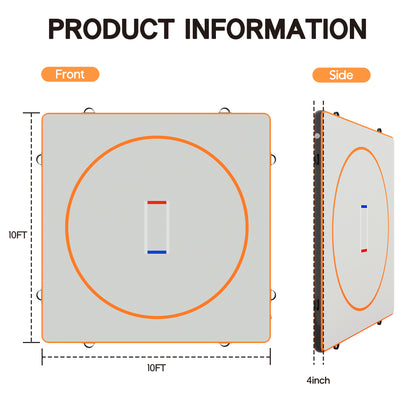 Waterproof Inflatable Wrestling Mat-10x10 FT