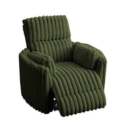 Foss Power Recliner Chair Amerlife-Corduroy Green