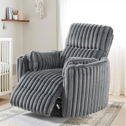 Foss Power Recliner Chair Amerlife-Corduroy Grey