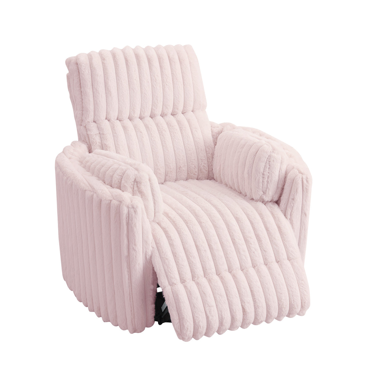 Foss Power Recliner Chair Amerlife-Corduroy Pink