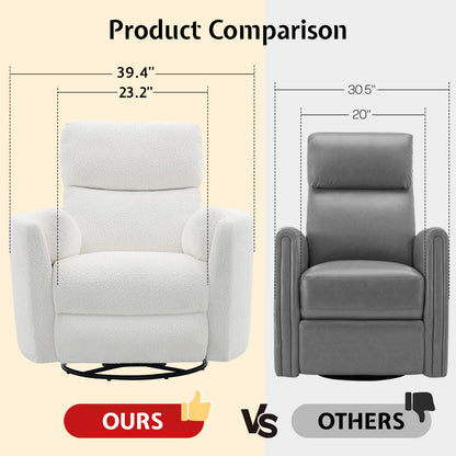 Foss Power Recliner Chair Amerlife-Linen Grey