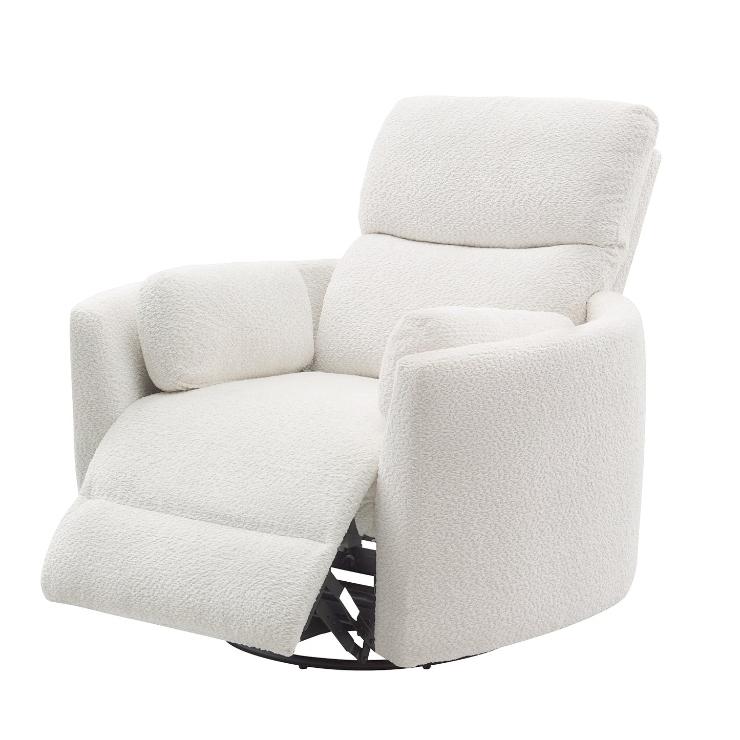 Foss Power Recliner Chair Amerlife-Teddy White