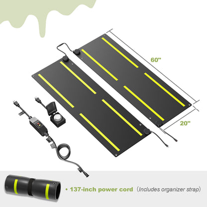 ThermaGuard Graphene Snow Melting Mat Amerlife