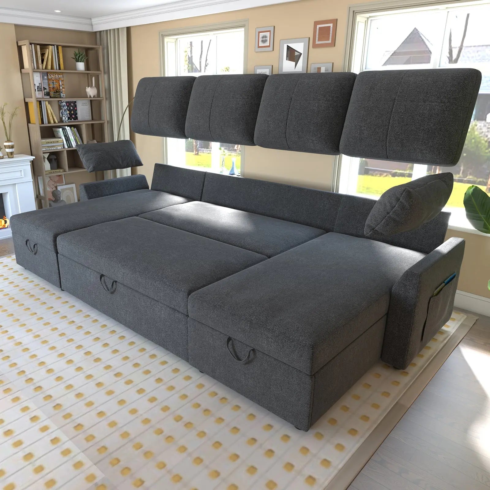 Gray Chenille