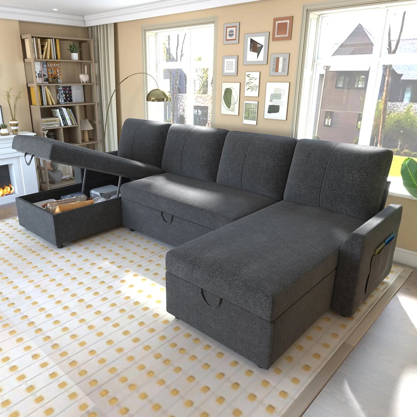 Gray Chenille
